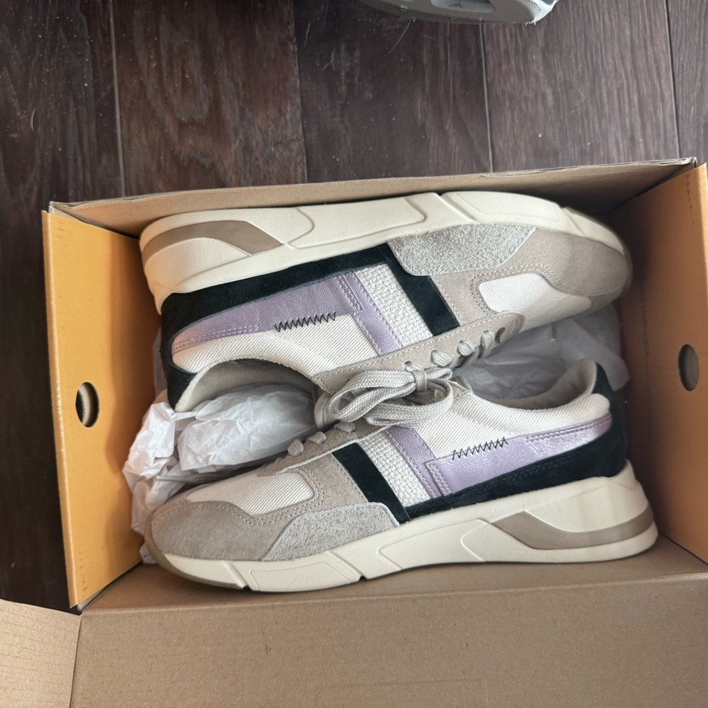 Gola Elclipse Mode Sneakers-navy and lilac - Picture 3 of 4